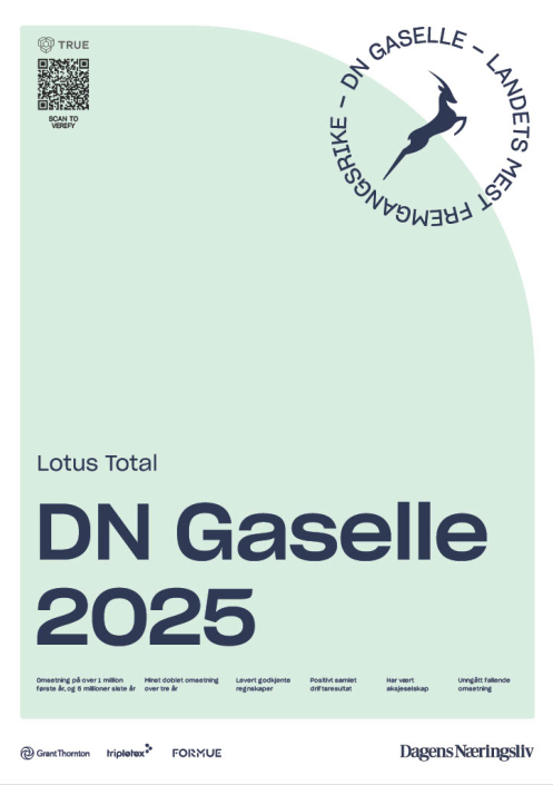 Lotus årets DN Gselle 2025